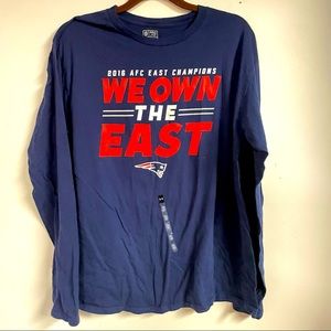 Patriots NFL long sleeve t-shirt xl football